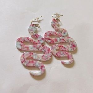 Snake earrings